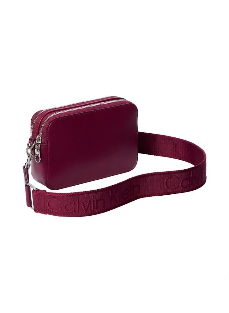 CALVIN KLEIN Webbing Double Strap Camera Bag